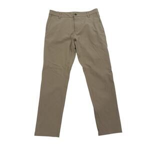 Lululemon Mens ABC Commission Pants Classic Sz 32 Khaki
